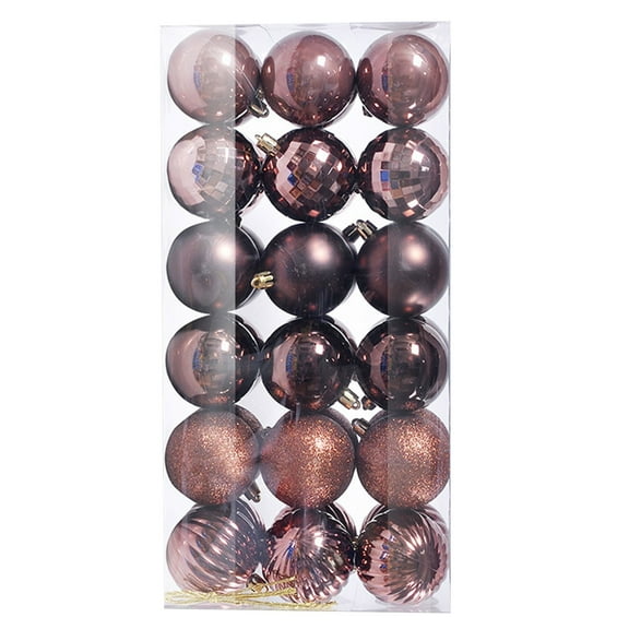 wznxdo Christmas Decoration 36 Pieces 3CM Packed Christmas Ball Decorations Christmas Tree Hanging Ornaments Xmas Ball for Festivals Party