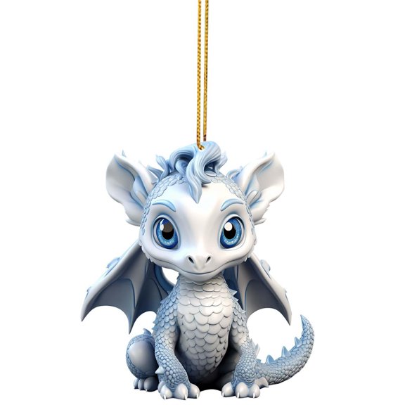 wznxdo Christmas Decorations Sale Clearance Christmas Cute Flying Dragon Baby Pendant Xmas Tree Hanging Ornaments Home Decors Christmas Party Gift