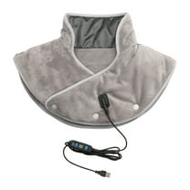 wznxdo Electric Heated Shoulder & Neck Shawl Heated Shoulder and Neck Blanket Indoor Outdoor Heated Shoulder and Neck Shawls Warm Gifts for Him/Her in Winter