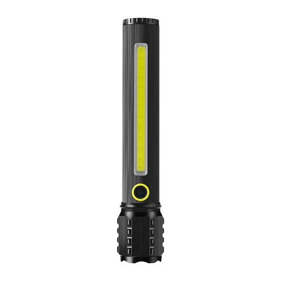 wznxdo Hot Sale of the Week Clearance Aluminum Alloy USB Outdoor Charging Flashlight Long-range Strong Light Camping and Hiking LED Telescopic Zoom High Brightness Flashlight