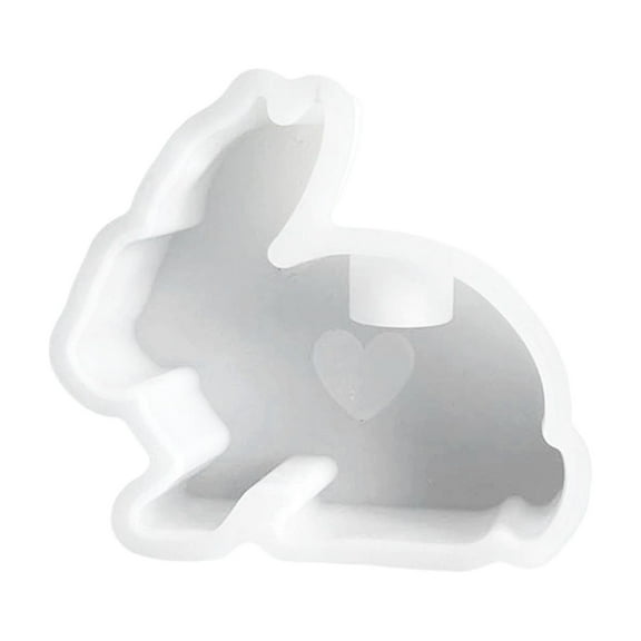 wznxdo Sale of the Week Clearance Butterfly/Rabbit Shape Silicone Mold DIY Gypsum, Candle, Pudding, Chocolate, Candy, Soap Molds