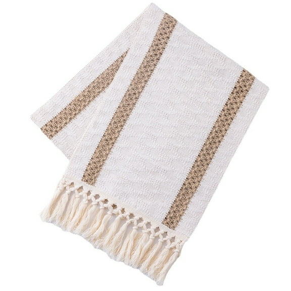 wznxdo Sales or Clearance 2025 30*180CM/11.8*70.9IN Boho Print Table Runner Tablecloth With Fringe For Kitchen Home And Meal Wedding Decor