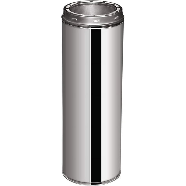 x 12" 304 Stainless Steel All Fuel ClassA Double Wall Insulated
