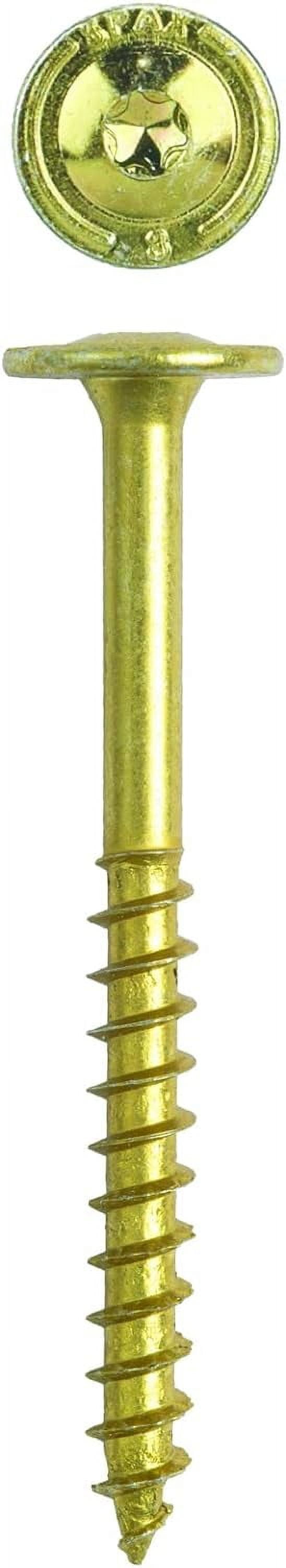 x 3" Interior Washer Head Structural Wood Lag Screws Powerlags Torx T