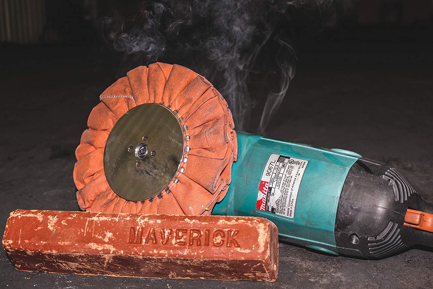 x-3-x-5-8-orange-airway-buffing-wheel-16-ply-for-metal-polishing-of