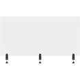 x 30" Desktop Panel, Protective Shield & Sneeze Guard Desk Divider