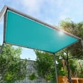 x 30' Waterproof Sun Shade Sail Straight Edge Outdoor Canopy Cover UV