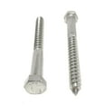 x 4 316 Stainless Steel Hex Head Lag Bolts Lag Screws Marine Grade (5