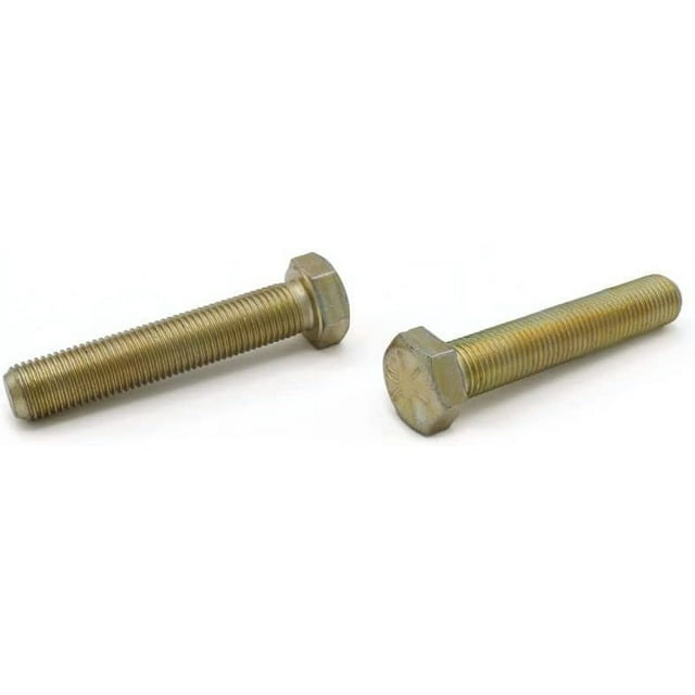 x 4" Hex Tap Bolts/Grade 8 / Zinc Yellow / 10 Pc. Carton