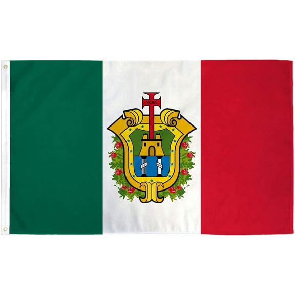 x 5' Mexico State Flags -"Veracruz"