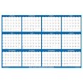 " x 72" SwiftGlimpse 2024 Wall Calendar Erasable HUGE Jumbo Wet & Dry