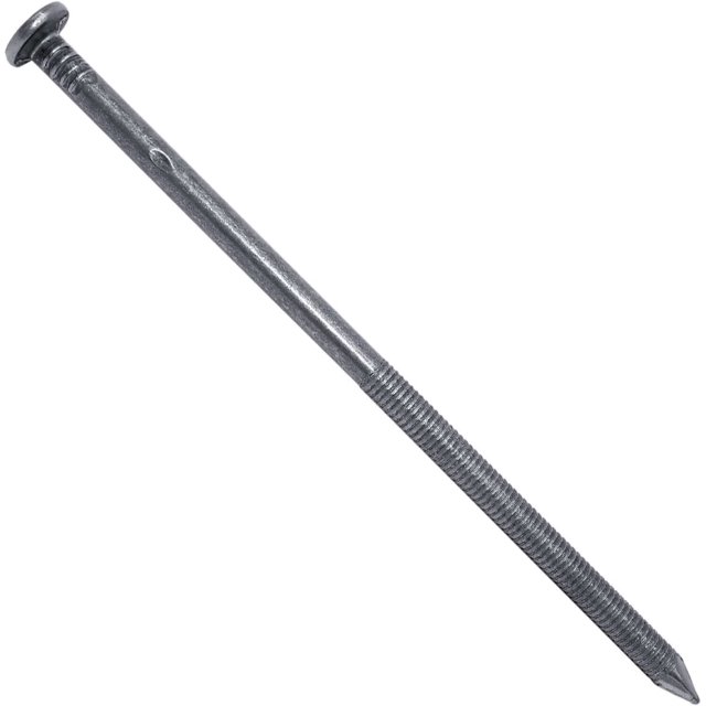 x 8" Ring Shank Spike Nails 50 Nail Count Used for landscaping timbers, railroad ties, pole