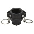 x PVC Camlock Fittings Plastic Hose Coupler Type D Female Cam Lock