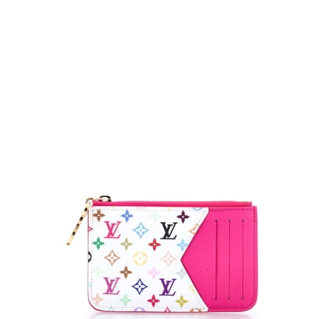 x Takashi Murakami Romy Card Holder Monogram Multicolor and Leather By Rebag