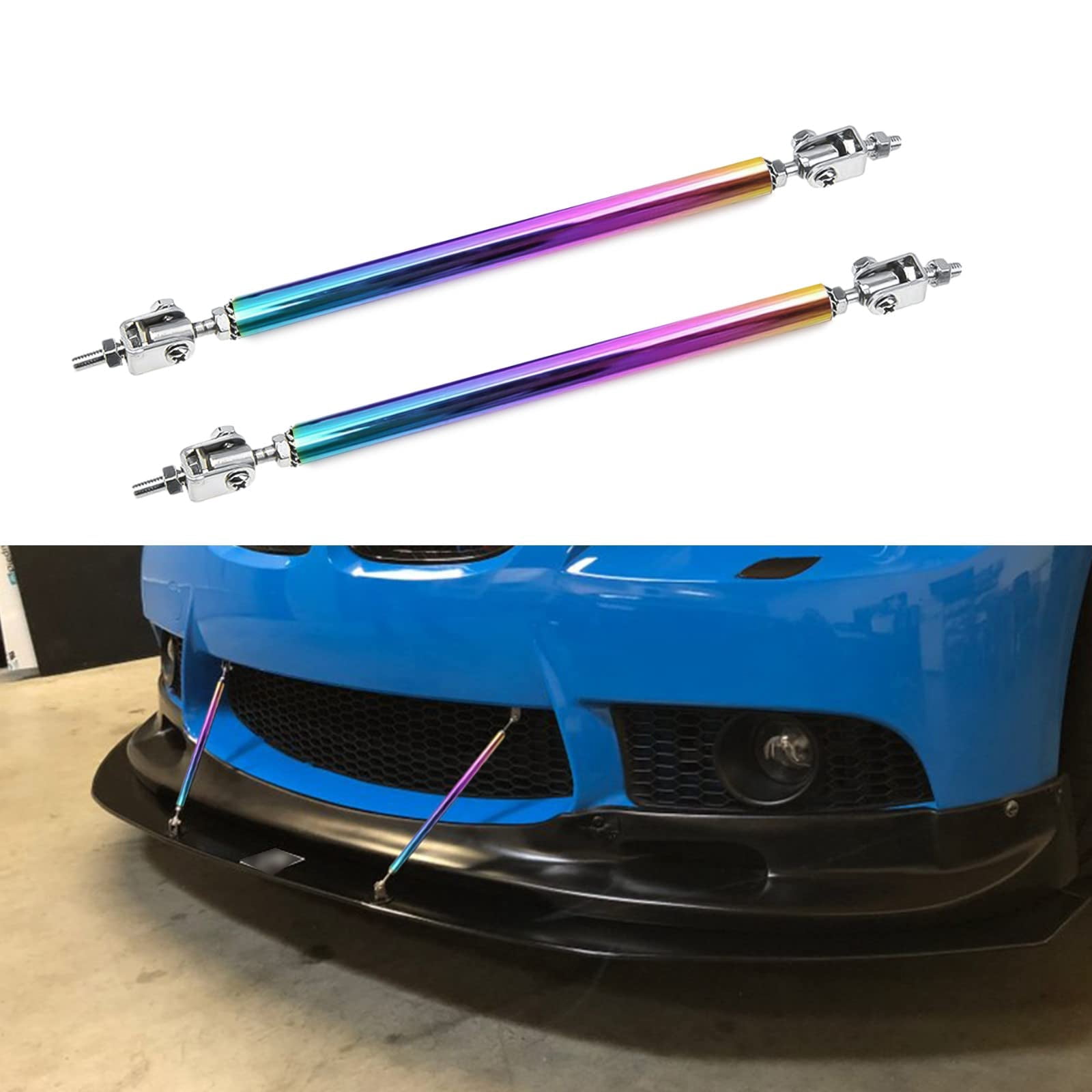 Front Diffuser Rods x xotic tech 2pc Adjustable 10