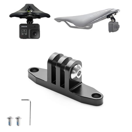 x xotic tech Bike Saddle Rail Mount for Gopro Insta360 Sport Camera, Compatible with Trek Aeolus Saddle