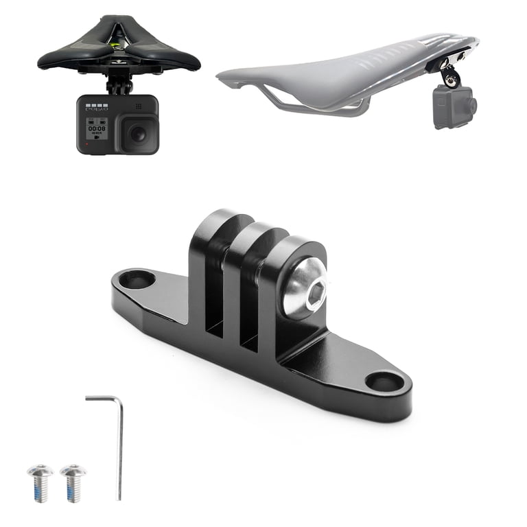 x xotic tech Bike Saddle Rail Mount for Gopro Insta360 Sport