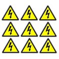 thumbnail image 1 of x12 Danger Warning High Voltage Logo Symbol Sticker Decal Pack Lot, 1 of 1
