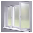 thumbnail image 1 of "x180" (4FTx15FT) White Color Frosted Glass Peel and Stick Window Film Home Bedroom Bathroom Privacy Waterproof Sticker Decal Tool Kit, 1 of 5