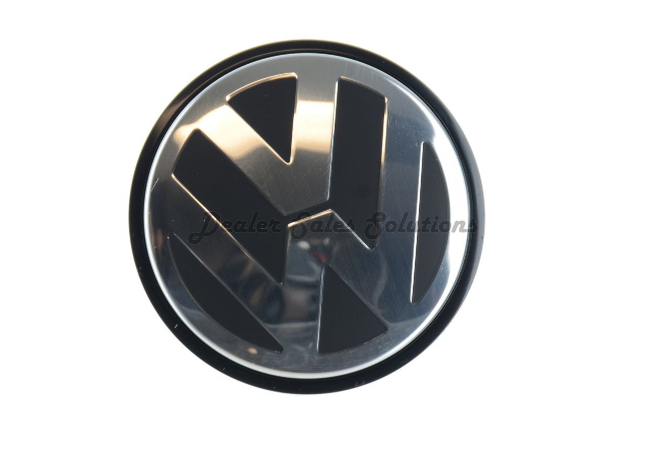 (x2) New Genuine Volkswagen VW Alloy Wheel Center Cap Rim OEM