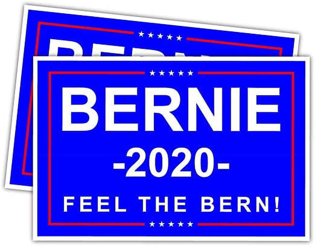 x2 Pack | Feel The Bern Bernie Sanders 2020 Presidential Election ...