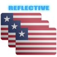 thumbnail image 1 of (x3) 3M Reflective Liberia Flag Stickers | Versatile & High Quality Safety Decals | Flag of Liberia Sticker Decals | Perfect for Hard hats, laptops, bikes, toolboxes and more!, 1 of 3