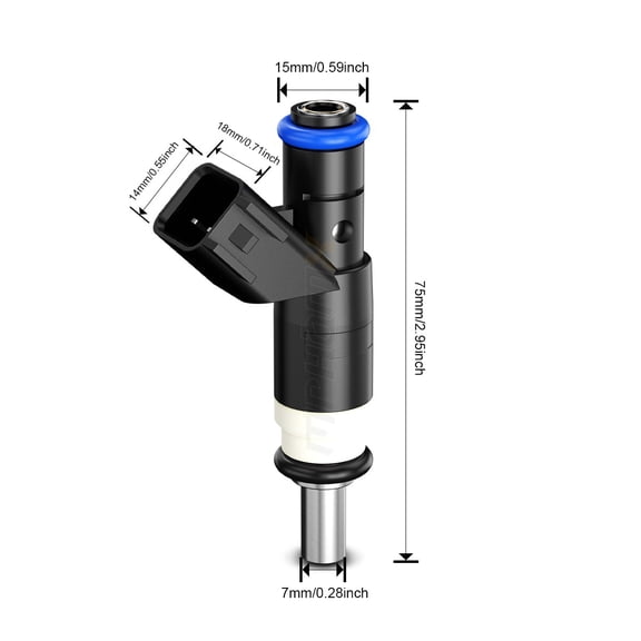 x4 04891577AC NEW Fuel Injectors FOR 2007-17 Jeep Compass 2.0L I4 FT1058