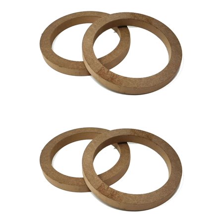 x5 High Quality MDF 15" Car Stereo Speaker Spacer Rings SR15 Metra