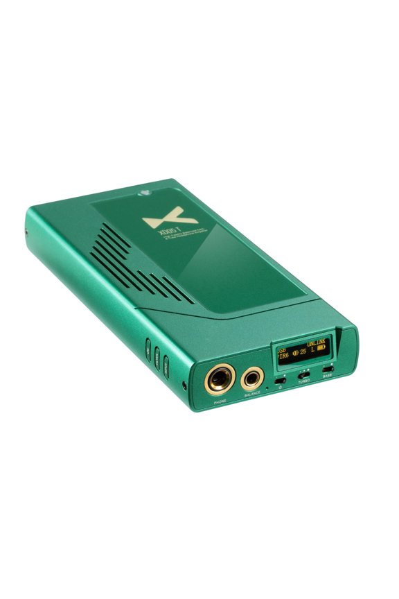 xDuoo XD05 T Portable headphone amp,tube amp ,1500mW Output Power,supports 6.35-4.4mm headphone jacks,Green