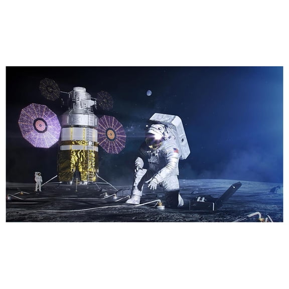 xEMU Space Suit Moon Puzzle | 1000 Piece Jigsaw Puzzle