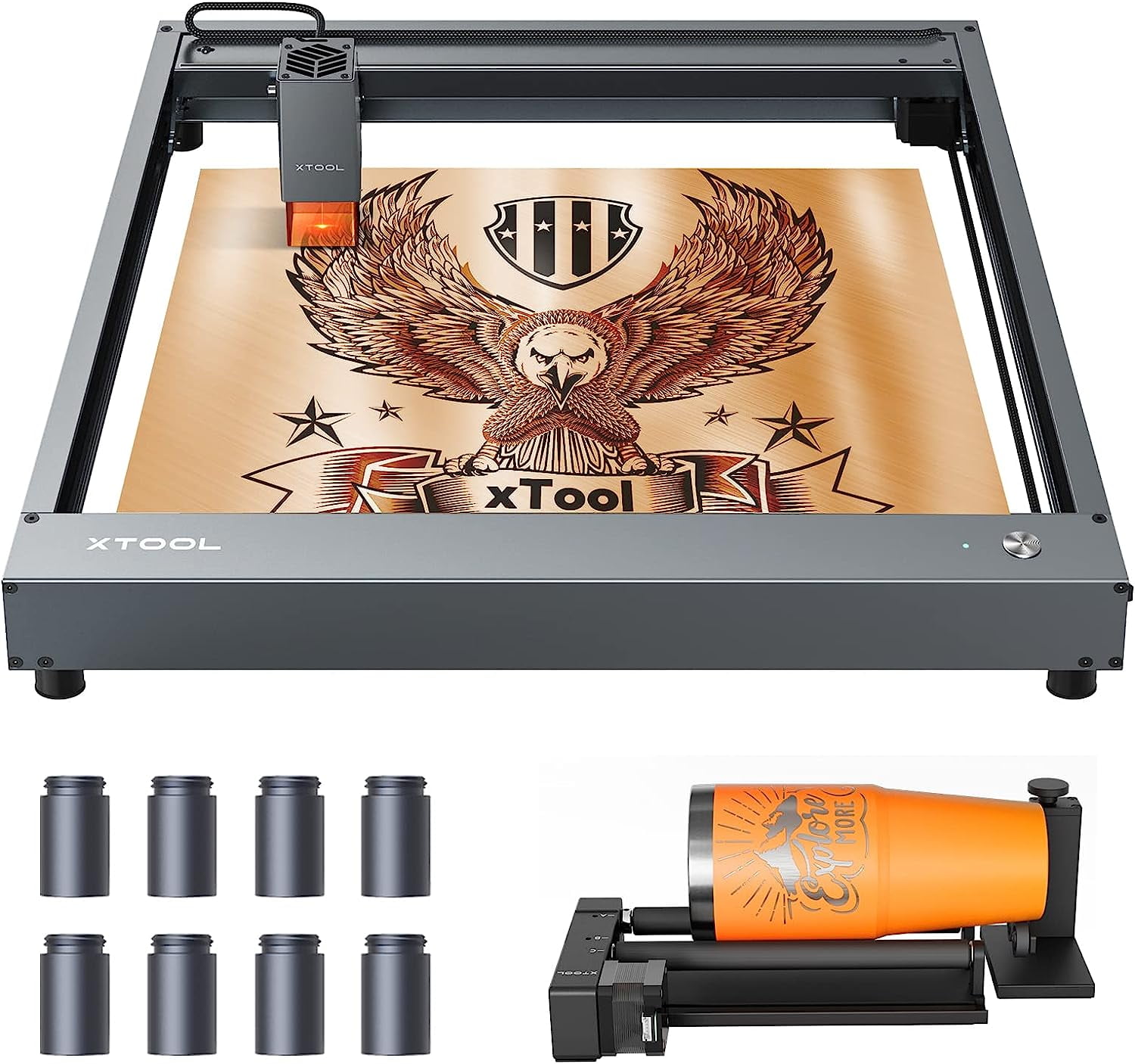 xTool D1 Pro 20W Laser Engraver Ultra Powerful Laser Engraving Cutting  Machine