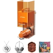 xTool F2 Dual Laser Engraver, 15W Diode & 5W IR, Built-in 50MP Camera, 6000mm/s Speed, 3D Embossing & Color Marking for Metal/Wood, Portable On-Site Engraving Machine