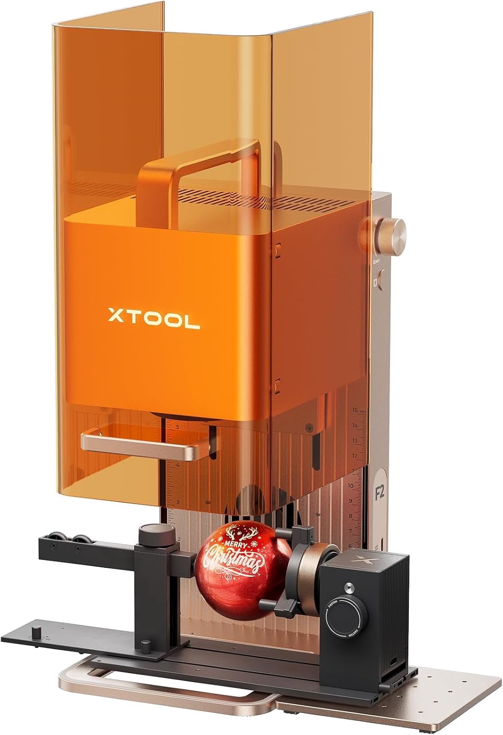 xTool F2 5W IR & 15W Diode Dual Laser Engraver with RA3 Rotary Kit