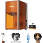 xTool F2 Ultra 5W UV Laser Engraver Machine, 3D Internal Glass/Crystal Carving, Dual 48MP HD Cam, 15000mm/s Fast Etching, AI 2D-to-3D Software Included