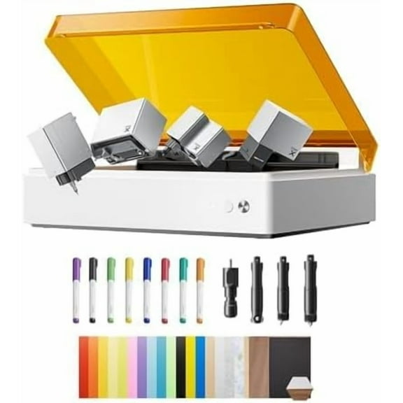xTool M1 Ultra 4-in-1 Craft Machine: 10W Laser Engraver, Inkjet Printing, Blade Cutting, Pen Drawing, Easy to Use on 1000+ Materials, All-in-One Machine for DIY Gifts, Small Business, Home Craft