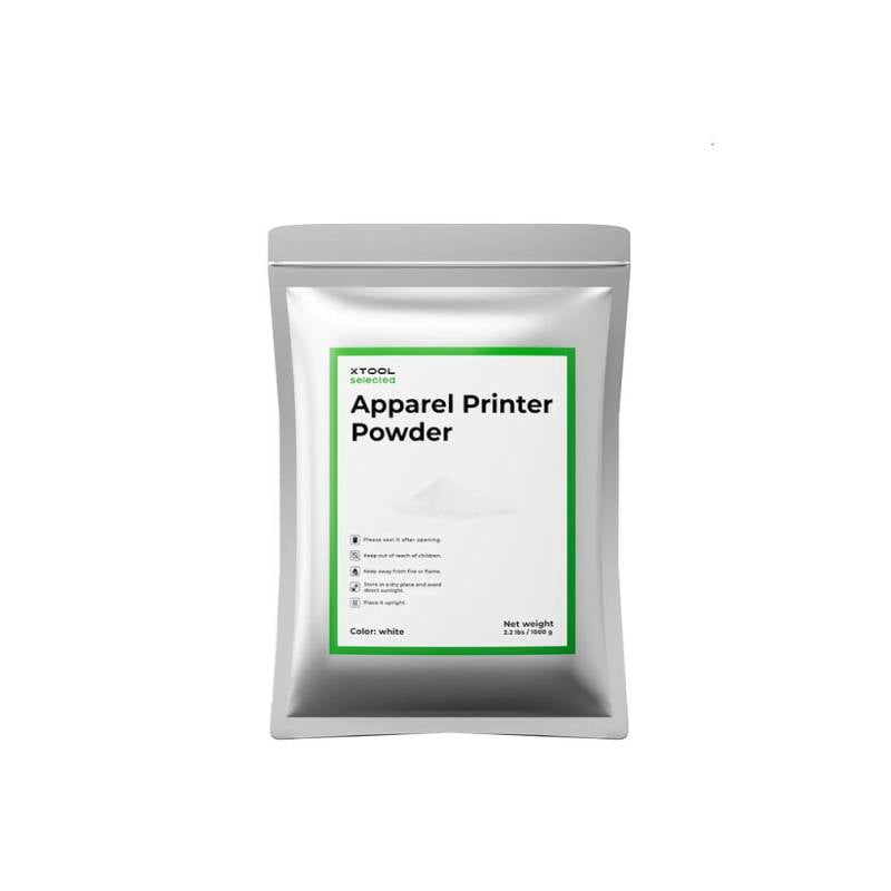 xTool Selected Apparel Printer Powder(1 kg)