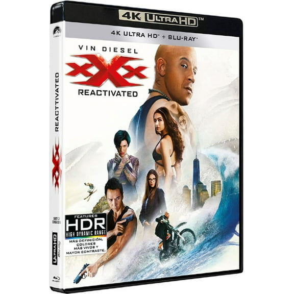 xXx: Return of Xander Cage 4K [ Blu-Ray, Reg.A/B/C Import - Spain ]