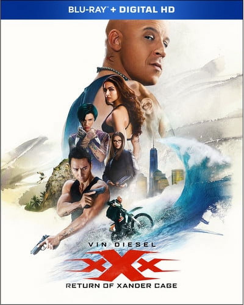 xXx: Return of Xander Cage (Blu-ray + DVD), Paramount, Action & Adventure -  Walmart.com