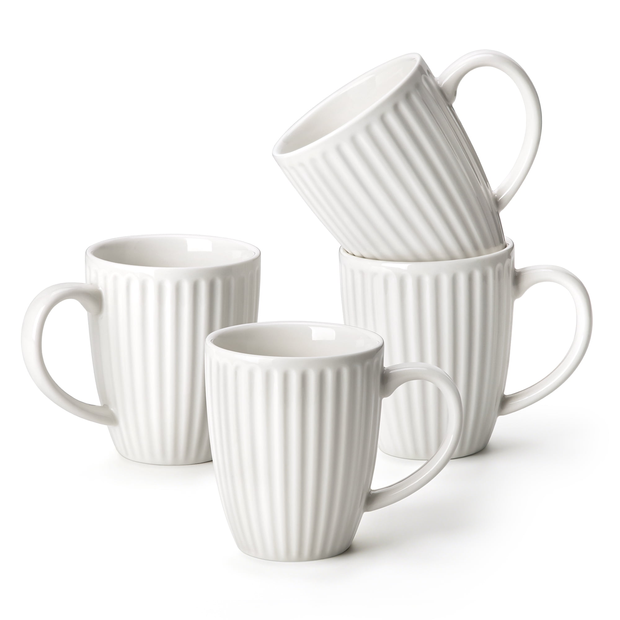Malacasa Coffee Mugs, Set of 4
