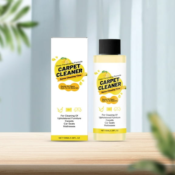 xaoyunyn Carpet Cleaner Strong Stain Removal and Odor Elimination,Fast Cleaning for Various Stains,Gentle and Solution for Fresh and Clean Carpets