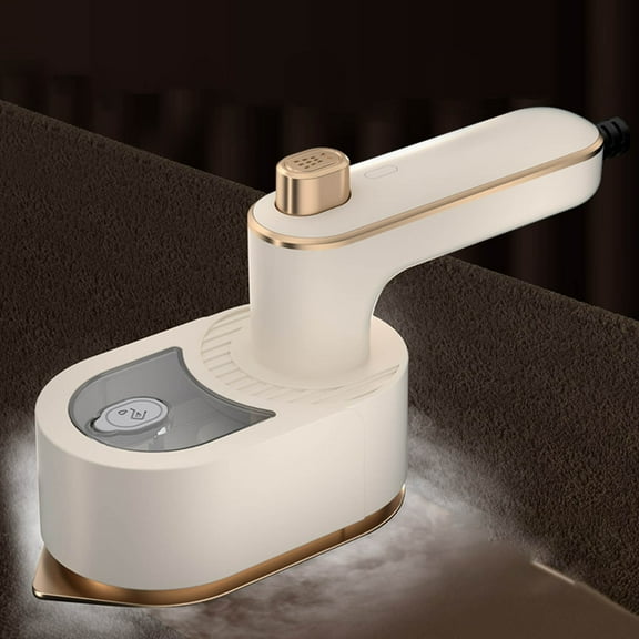 xaoyunyn Compact 40W Portable Handheld Steam Iron with 180° Rotatable Foldable Handle,Dual Dry and Wet Ironing,Travel Friendly for All Fabric Types