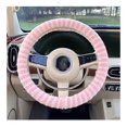 thumbnail image 1 of xaoyunyn Cozy Lamb Wool Steering Wheel Cover for Winter Antifreeze,Antislip,Wear,Suit Car Accessory for Comfort and Style, 1 of 2