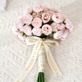 thumbnail image 1 of xaoyunyn DIY Silk Flower Gift Box for Valentine's Day Weddings-Assorted Artificial Bouquet Set for Home Decor-Customizable Floral Arrangement Kit for Bridal Events,Pink, 1 of 7
