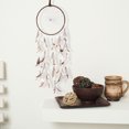 thumbnail image 1 of xaoyunyn Elegant Dreamcatcher for Home Decor Handcrafted Wall Hanging with Feathers,Beads LED,for Weddings,Bedrooms,Gifts, 1 of 7