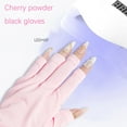 thumbnail image 1 of xaoyunyn Fingerless UV Protection Gloves for Manicures,Lightweight Breathable,Blocks Nail Lamp Rays,Universal Size,Quick-Dry,Pink, 1 of 4