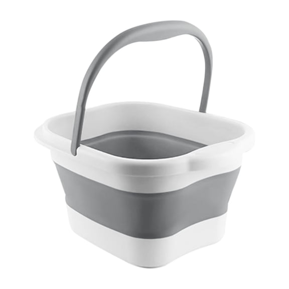 xaoyunyn Folding Foot Bath Bucket with Massage Rollers,Thickened Insulation,Proof Material,Multifunctional Elevated Foot Soaking Basin for Stress Relief