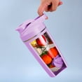 thumbnail image 1 of xaoyunyn Handheld Sports Protein Shaker Bottle with Leak Proof Flip Lid and Built in Stirrer,Suit for Gym and Outdoor Fitness,Easy Grip and Insulated, 1 of 6