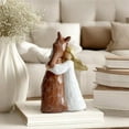 thumbnail image 1 of xaoyunyn Horse Gifts for Girls Women,Sculpted Girl Embracing Horse Figurines, 1 of 6