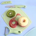 thumbnail image 1 of xaoyunyn Kids Safe Kitchen Knife and Cutting Board Set for Cooking,Plastic Friendly Cooking Tools Including Paring Knife and Small Knife for Food Prep, 1 of 6