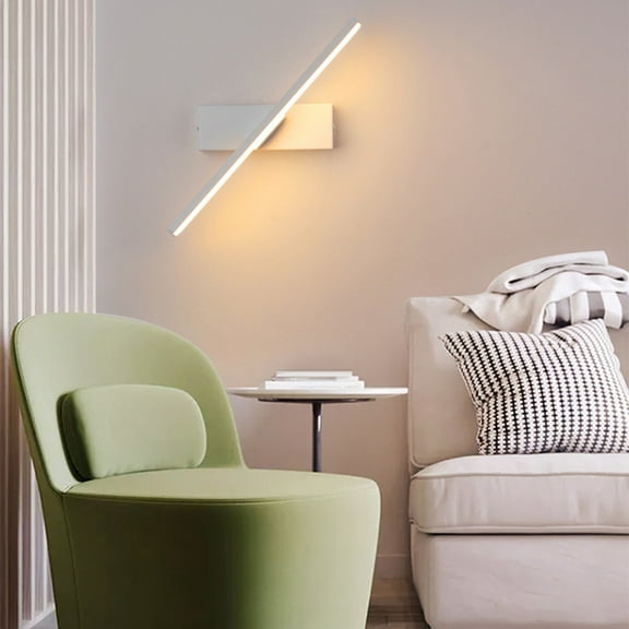 xaoyunyn LED Wall Sconces with 330 Degree Rotating Reading Light and Adjustable 3 Color Temperatures for Bedroom Headboard and Living Room Decor